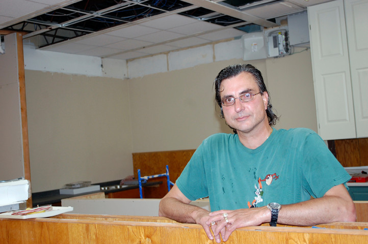 Bobby DeVivo, who has owned Dale Drug for 17 years, has found a new location for the business while fire damage is repaired.