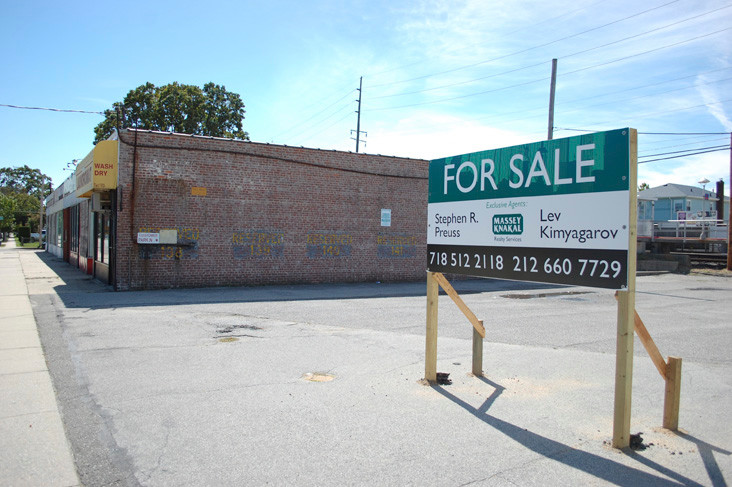 The vacant buildings on Gibson Boulevard are up for sale. The owner is asking $3 million for the property.