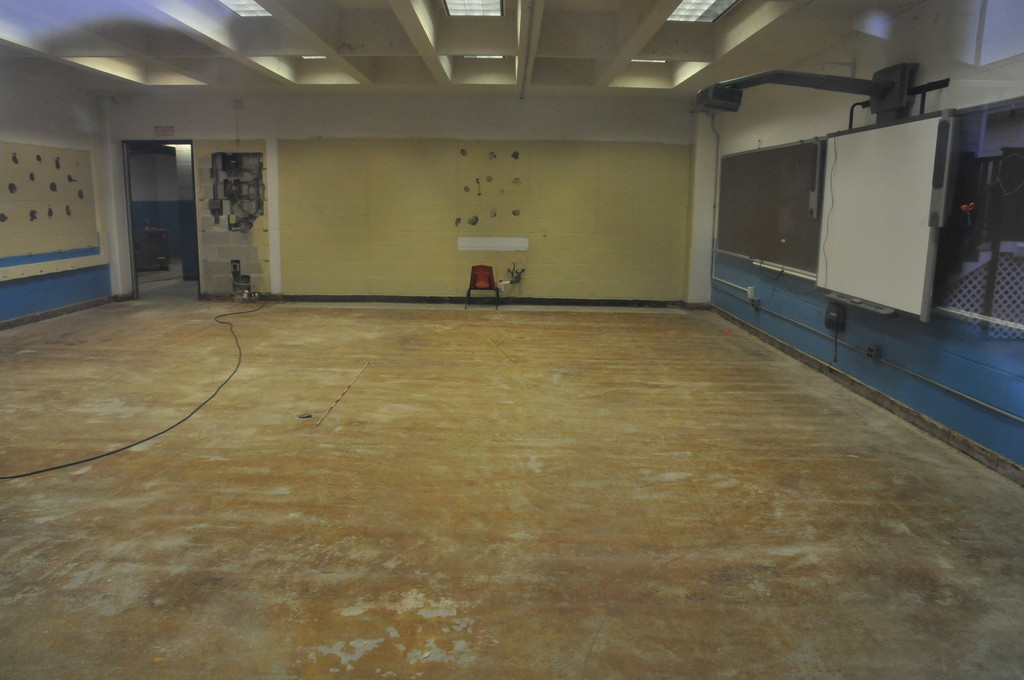 West School sustained significant damage during Hurricane Sandy and remains closed amid repairs.