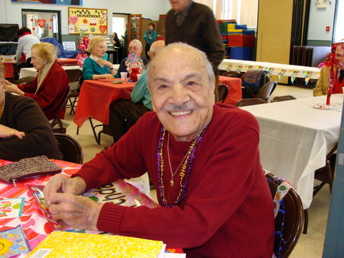 Paul Sci, 100 years old on Valentine's Day