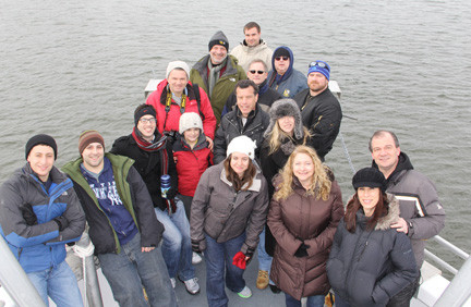 A crew of Herald Community Newspaper executives, editors and reporters recently took the Riverhead Foundation’s “seal tour” in the waters off Jones Beach. They were joined by a handful of family members.