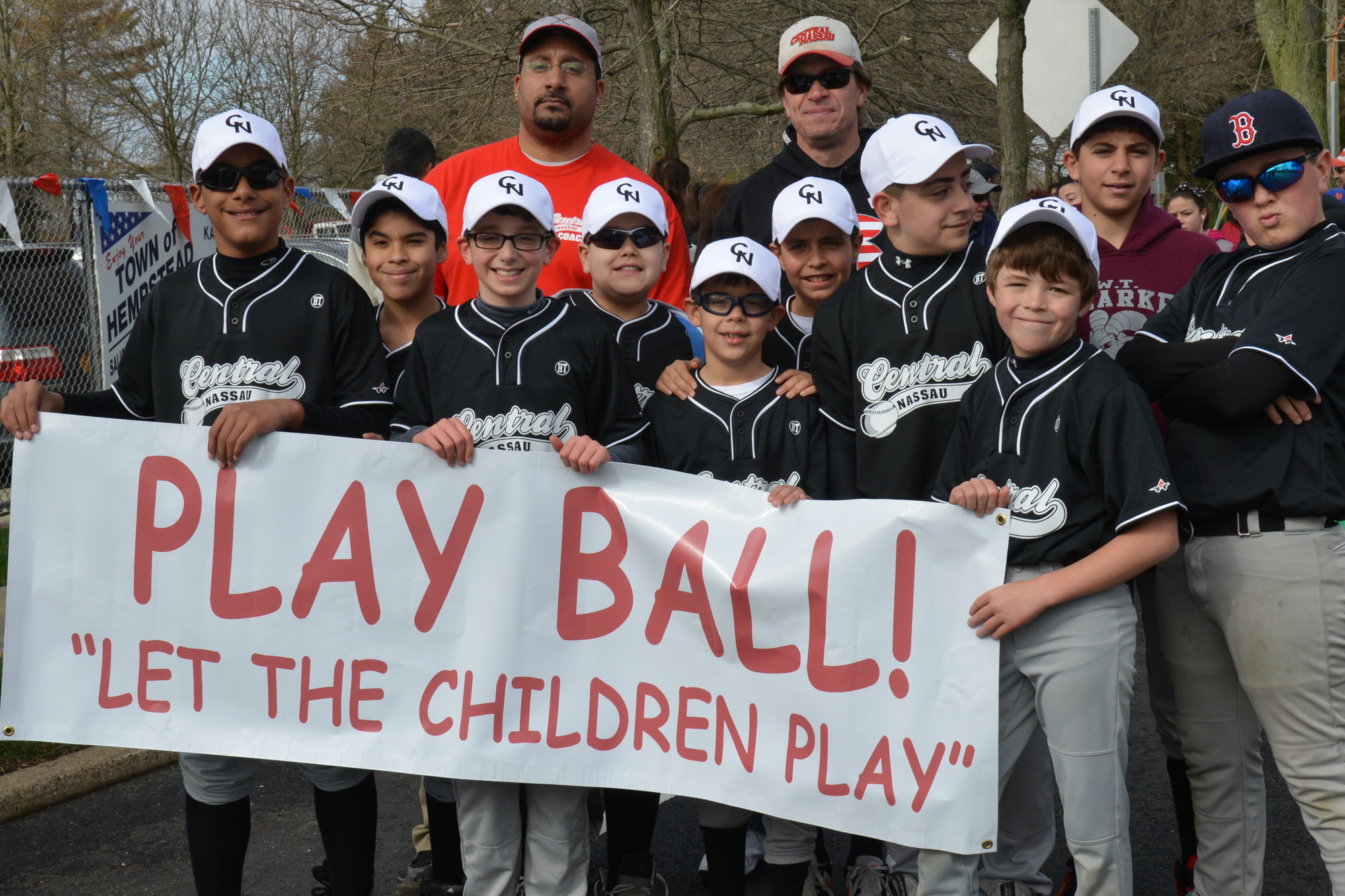 It was time to “Play ball!” in Salisbury last Saturday as little leaguers marched down Carman Avenue to commence the 2013 season.