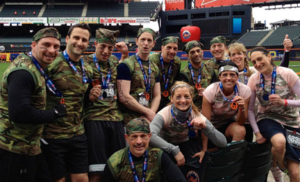 District 24 employees participated in the Spartan Race on April 13 at Citi Field to help raise money for the Sunrise Day Camp in Oceanside, which benefits children with cancer.