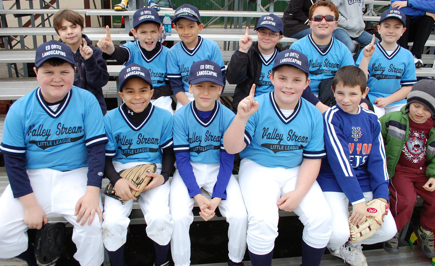 Players from the Valley Stream Little League gathered at Firemen’s Field last Saturday morning to open the 55th season.