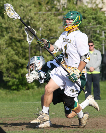 Lynbrook's Matt Mott had a goal and an assist and led the defense in Monday's 14-9 home playoff victory over Kennedy.