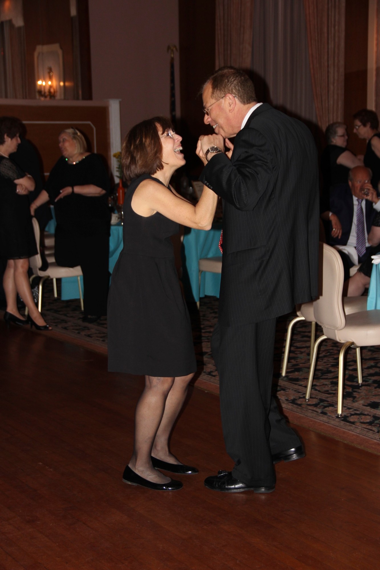 Rockville Centre residents Fredi and Ron Norris danced the night away.