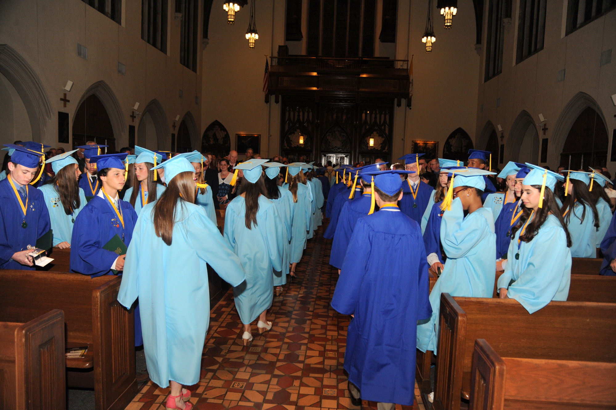 The 90 students of the class of 2013 graduated from St. Agnes Cathedral School on June 7.