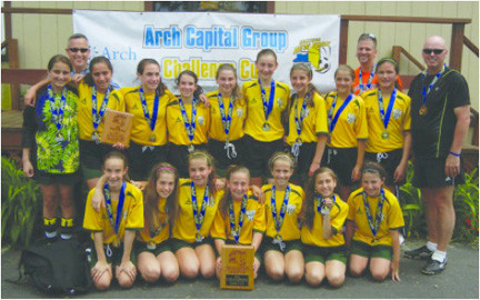 Lynbrook/East Rockaway Girls Soccer Team Captured the Under-12 Title when the girls beat West Islip 3-1 in the finals on June 8.