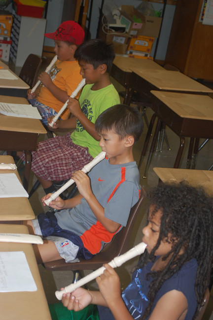 For the second year, District 13 is offering students a chance to hone their music skills with recorder lessons.
