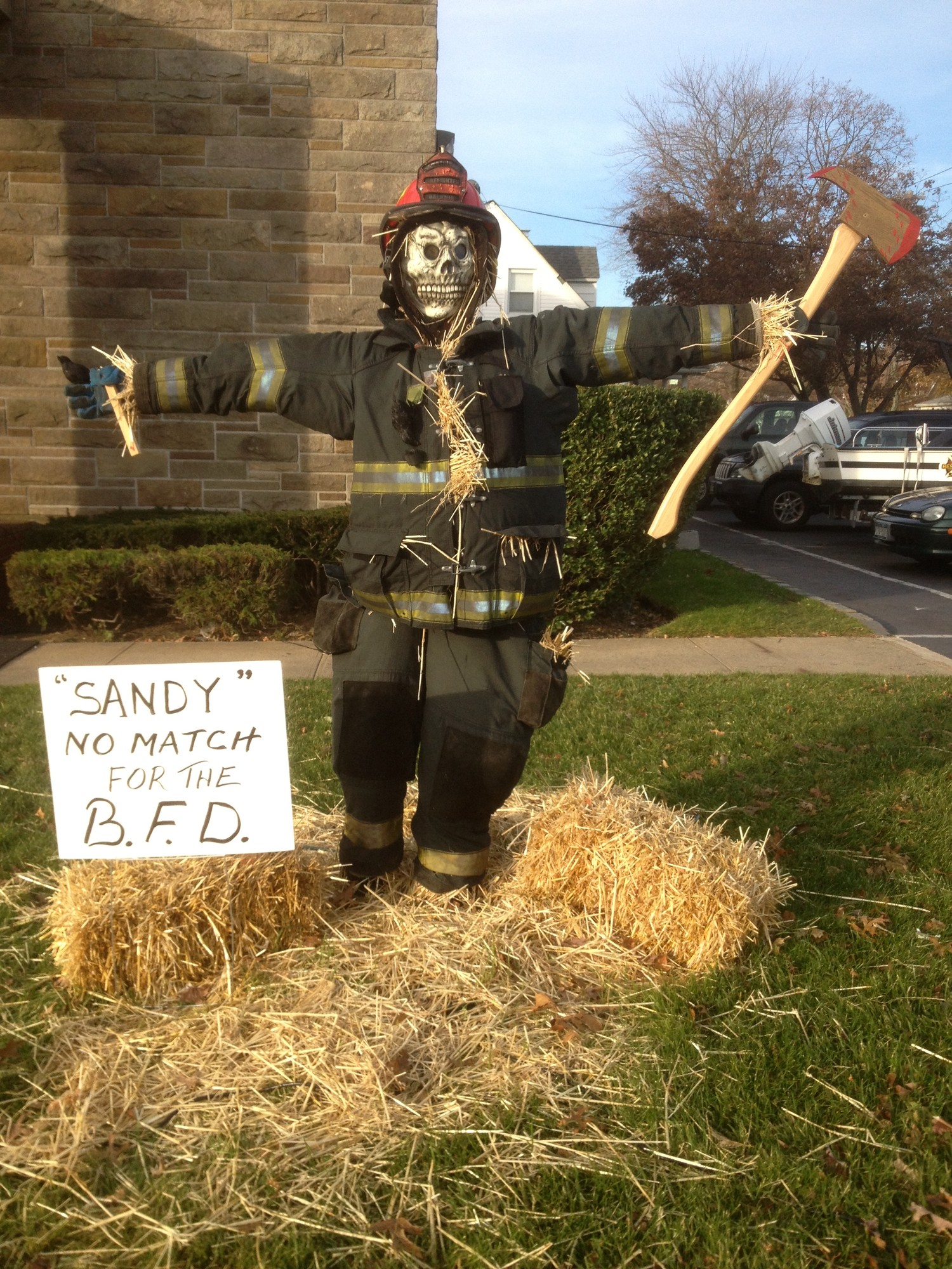 The Baldwin Civic Association
announced the second annual scarecrow contest last week. Baldwin