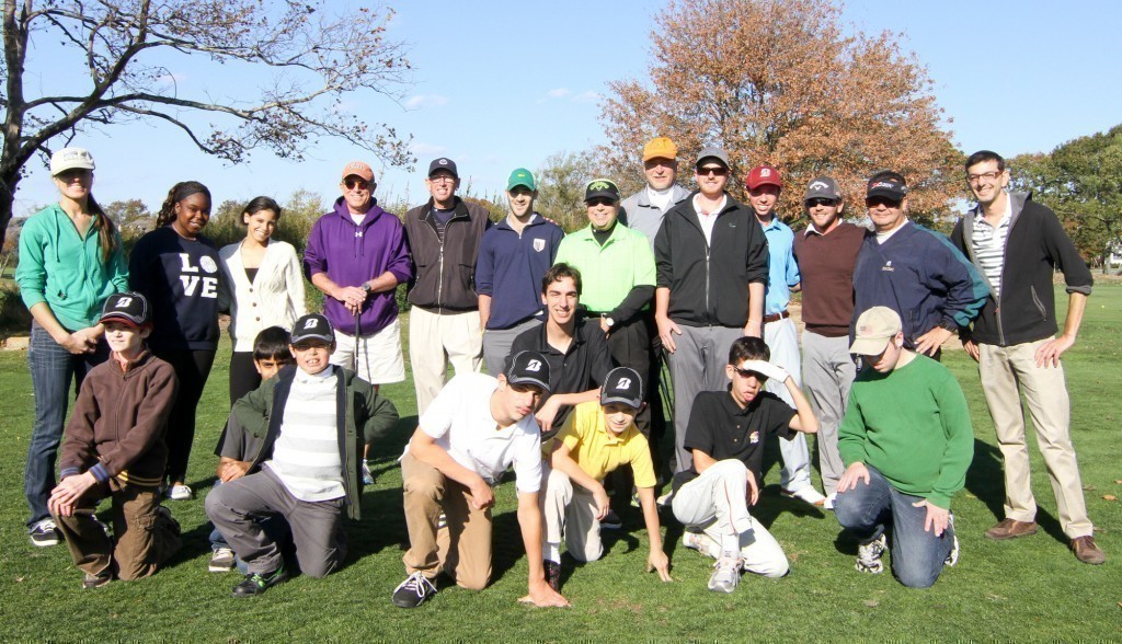 The "Play Golf" program through the JCC of the Greater Five Towns boasts 12 members and nearly 15 volunteers and golf professionals.