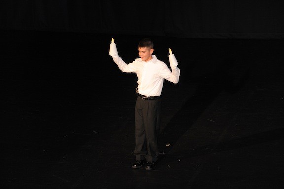 Ryan Davidoff wowed audiences as Lumiere, from Beauty and the Beast.