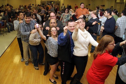 Members of the ANCHOR program were “feeling hot, hot, hot” as they danced the evening away on Nov. 19 at the Valley Stream American Legion hall.