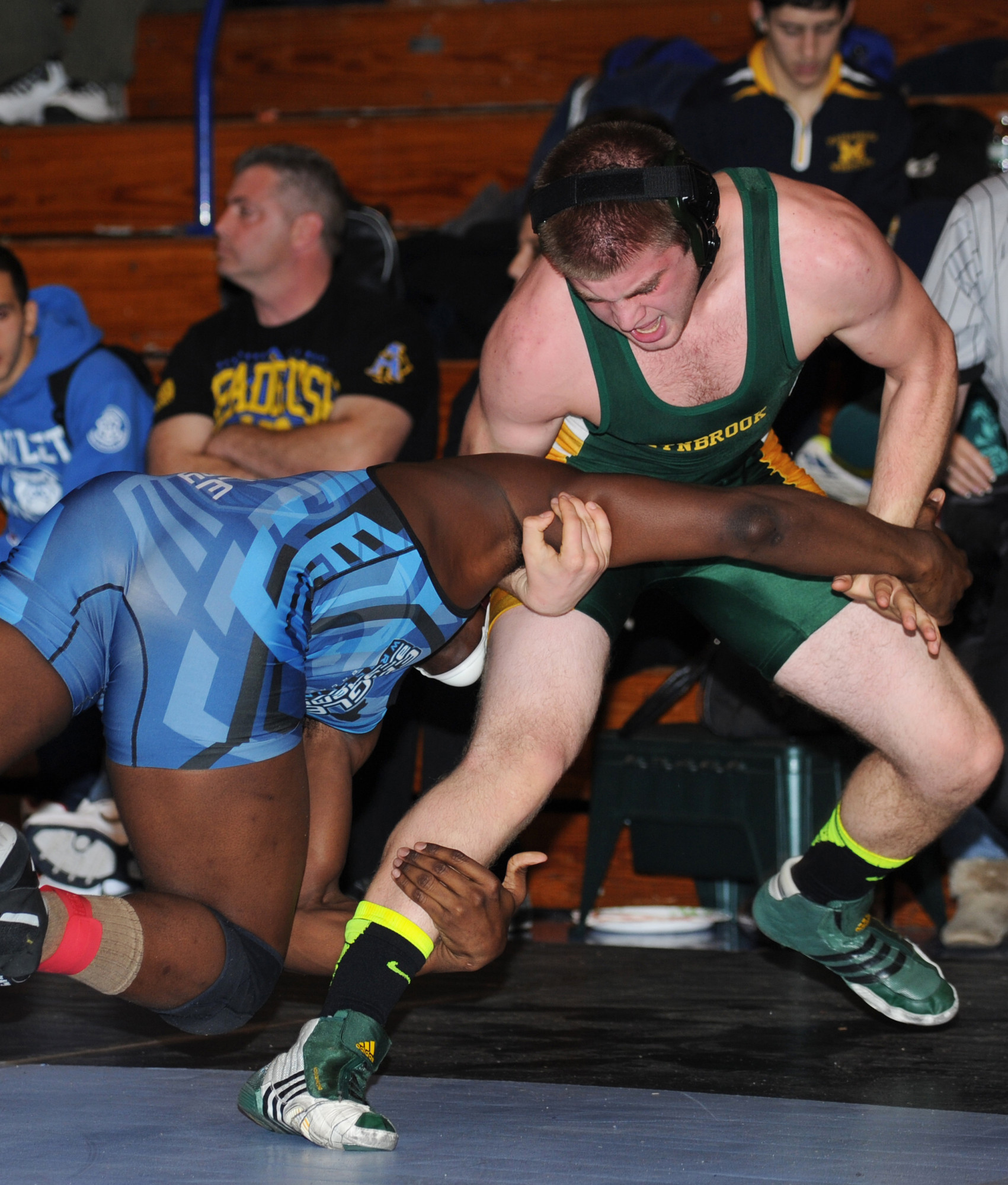 Senior Chris Francia, who opened the season with a runner-up finish at 195 pounds in the Battle at the Beach Tournament, is a key to Lynbrook's lineup.