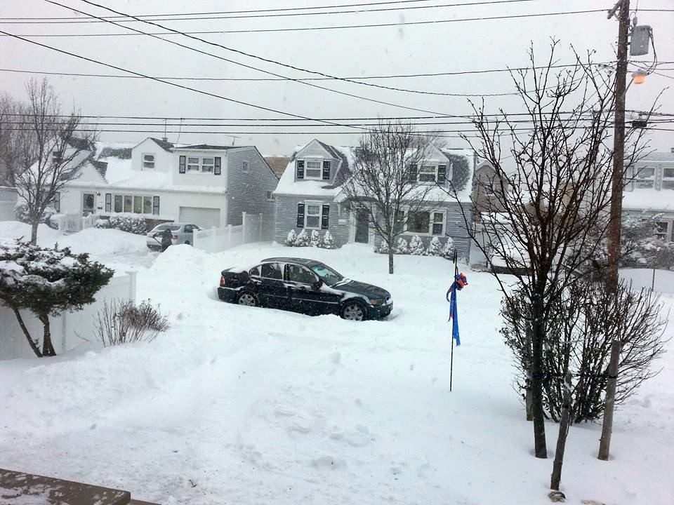 The scene from an Island Park home on Waterford Road by reader Barbra Rubin-Perry