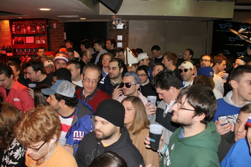 Hundreds gathered to show their love for WFAN sports host Mike Francesa.