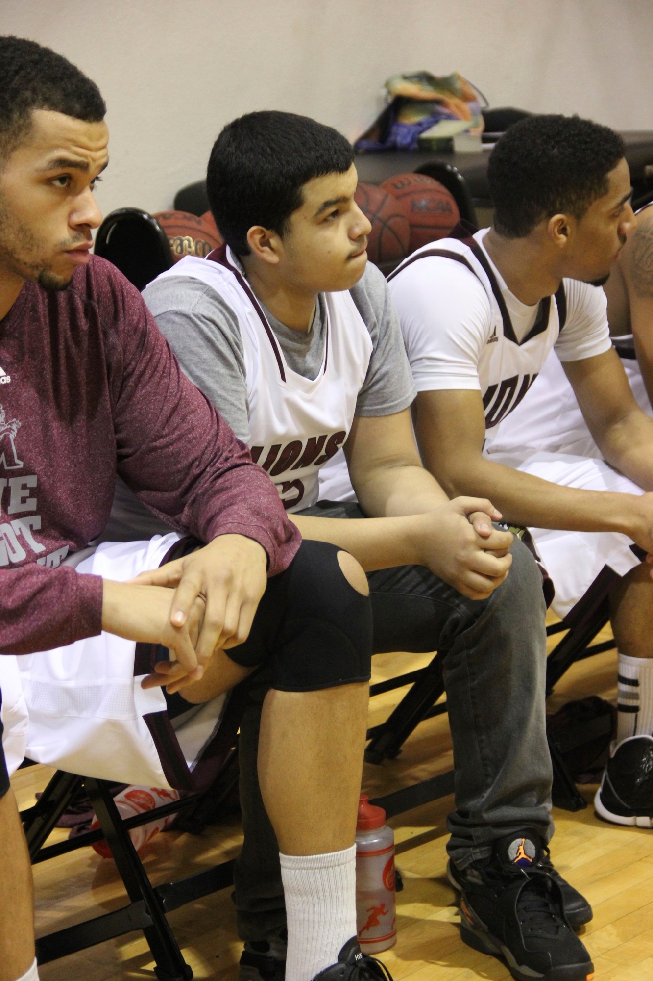 Perez had a seat on the bench for the day with the Molloy Lions.