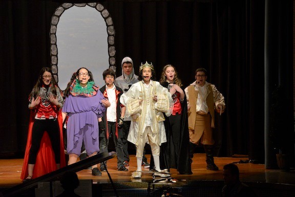 Once upon a Mattress-was performed at Lincoln Orens Middle school.
