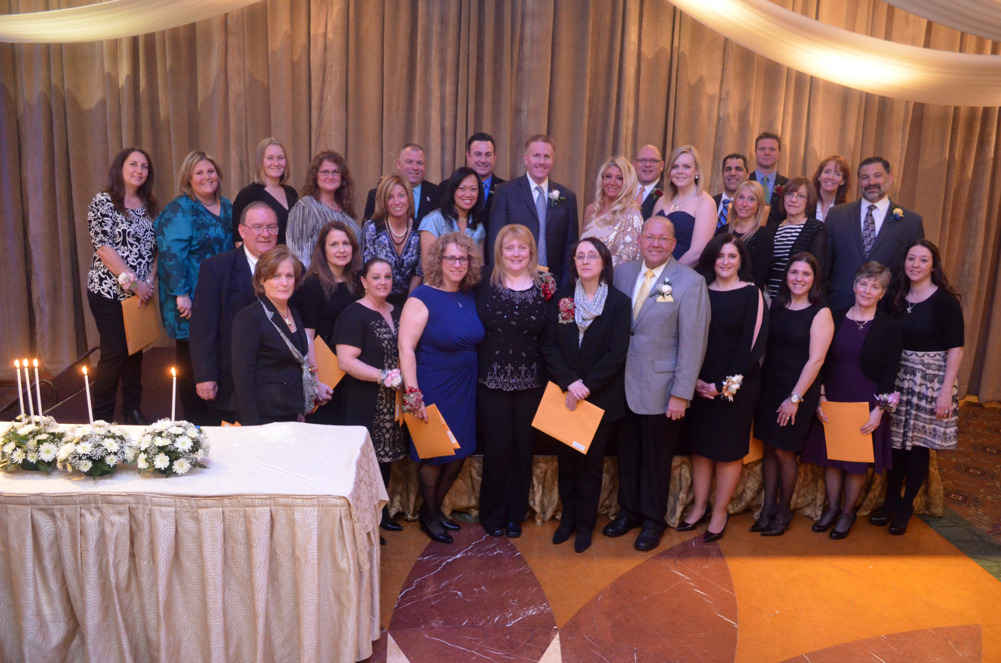 Representatives from each school's PTA -- and SEPTA -- were honored at the Founders Day ceremony.