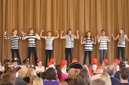 Hewitt Elementary students had a great time participating in Pirates! The Musical.