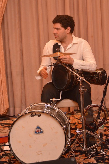 Liron Peled performing during the show.