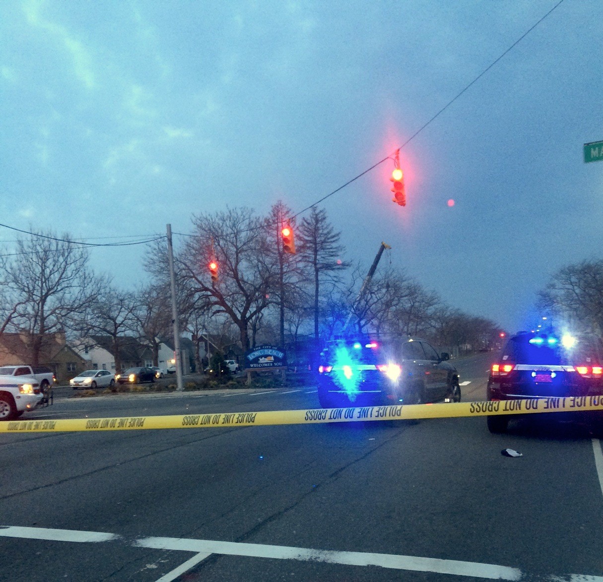 Police said a man was struck and killed just before 6 a.m. on Friday.