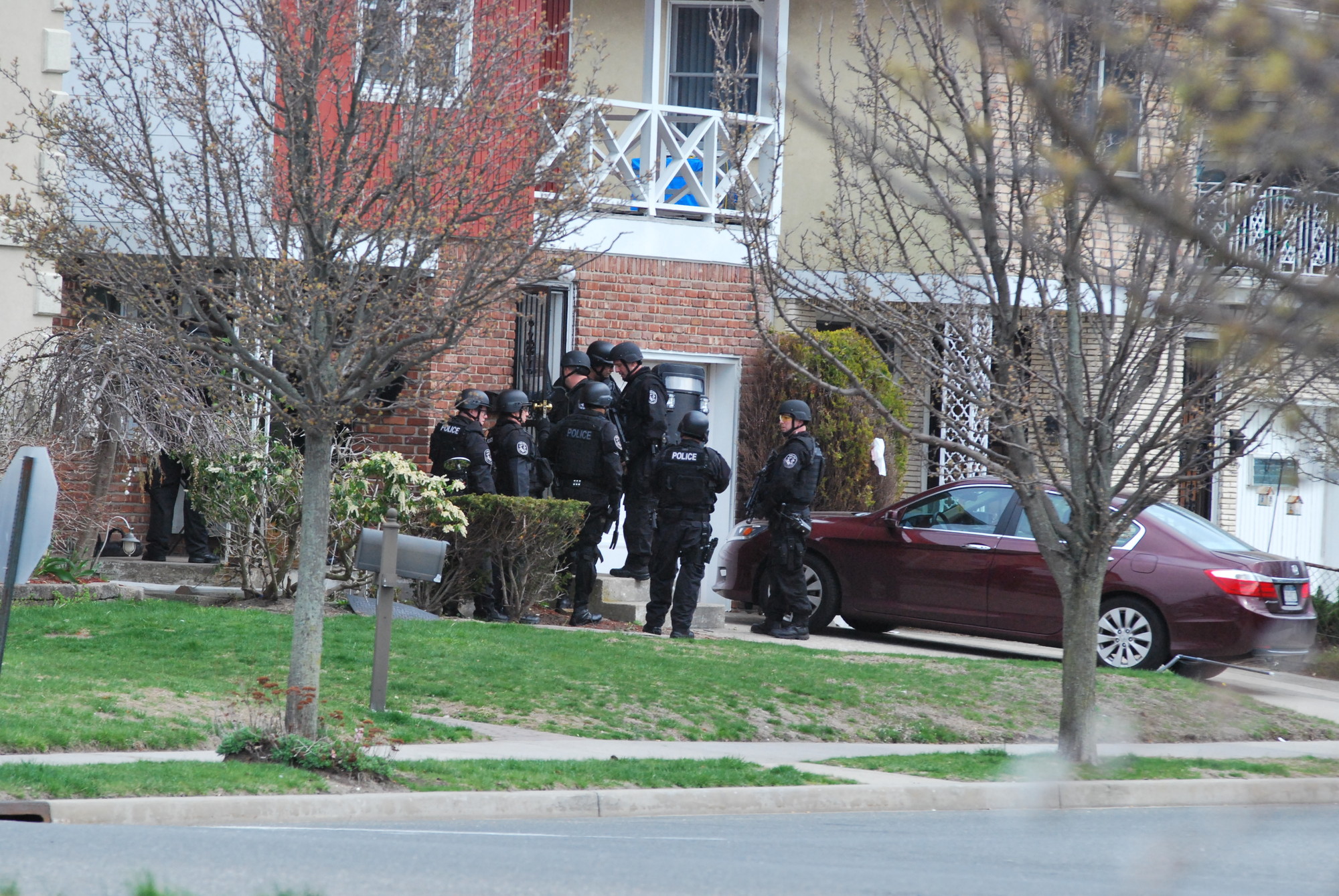 SWAT entered the Laurelton home on Tuesday, in what was determined to be a hoax.