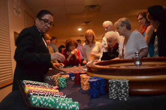 There were all types of casino games for residents to play, including blackjack, craps, poker and roulette.