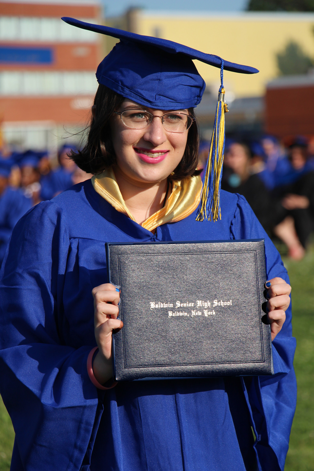 Emily Ryley received her diploma on June 27.
