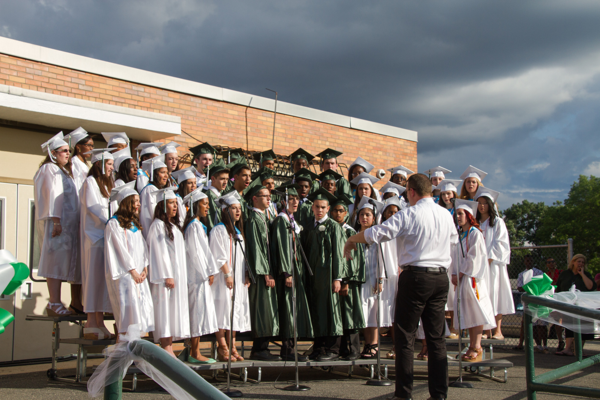 The Senior Chorus performed the “North High School Alma Mater.”