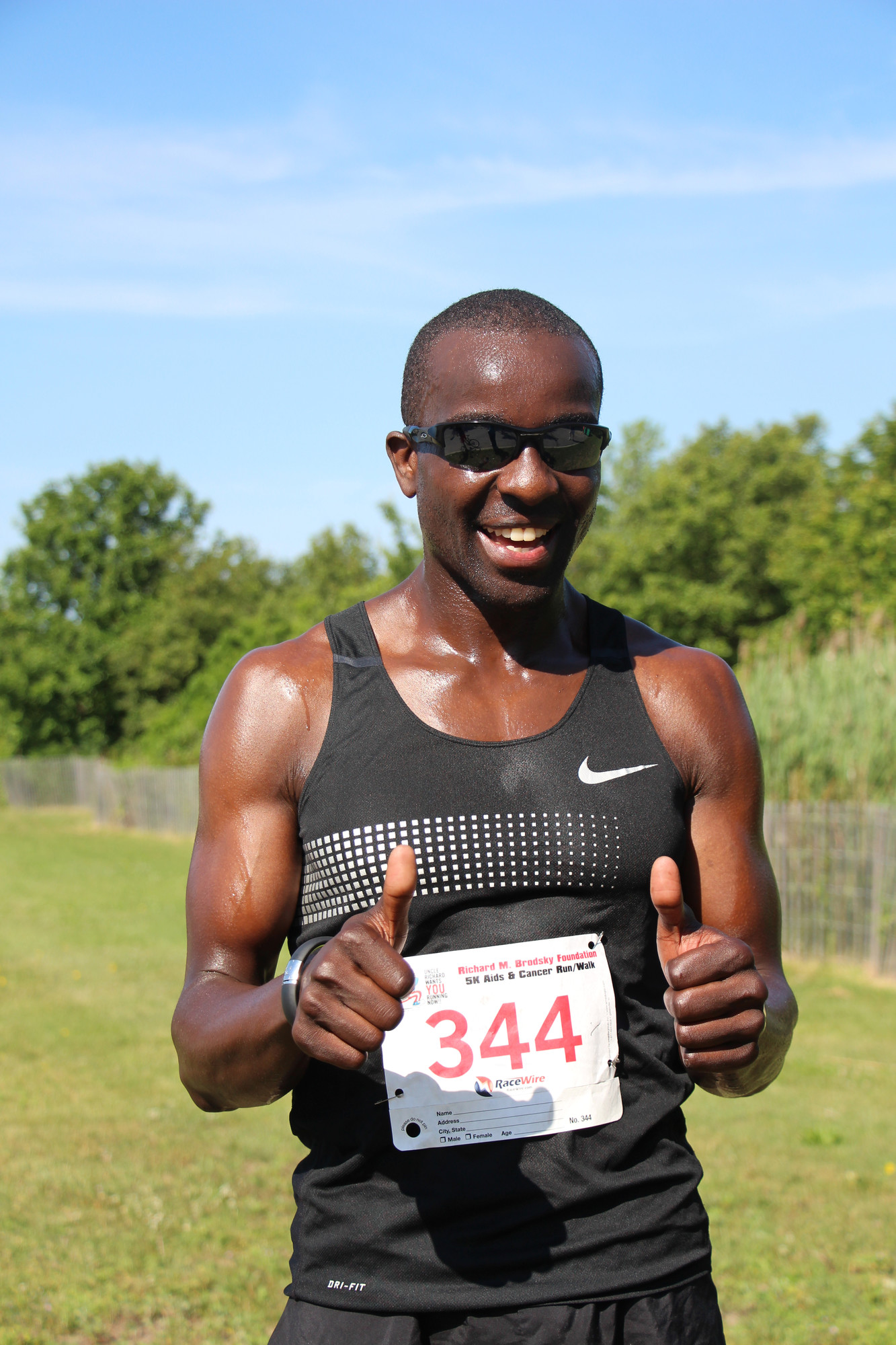 Mwangi Gitahi, from New York City, took first place in the field of nearly 250 participants.