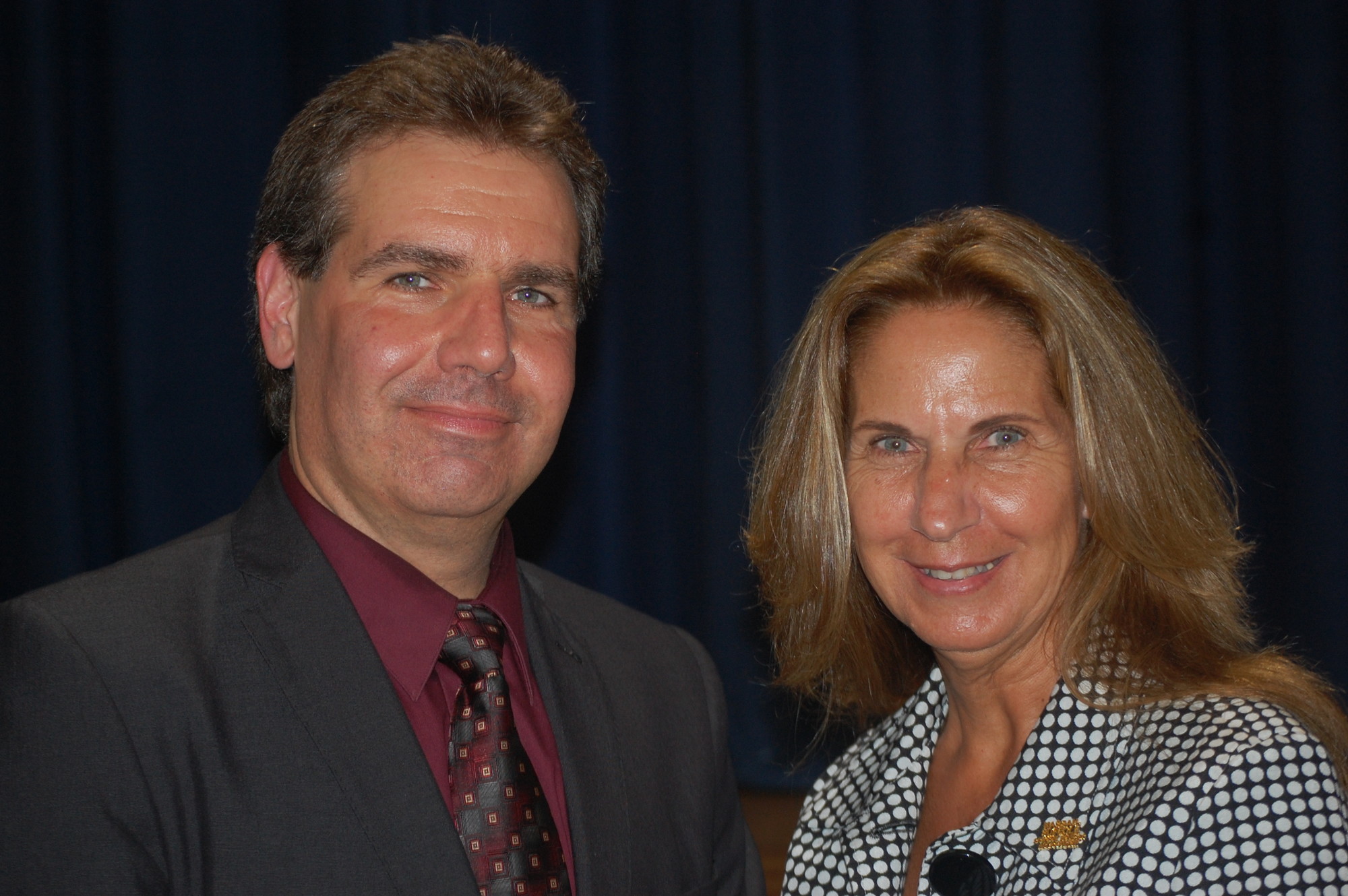 Joseph DiSibio and Toni Pomerantz will take the reins of the District 13 board for the 2014-15 school year.