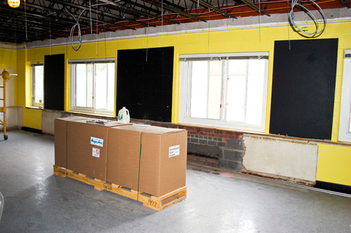 Classrooms at Forest Road School are getting new heating units, lights and ceilings this summer.