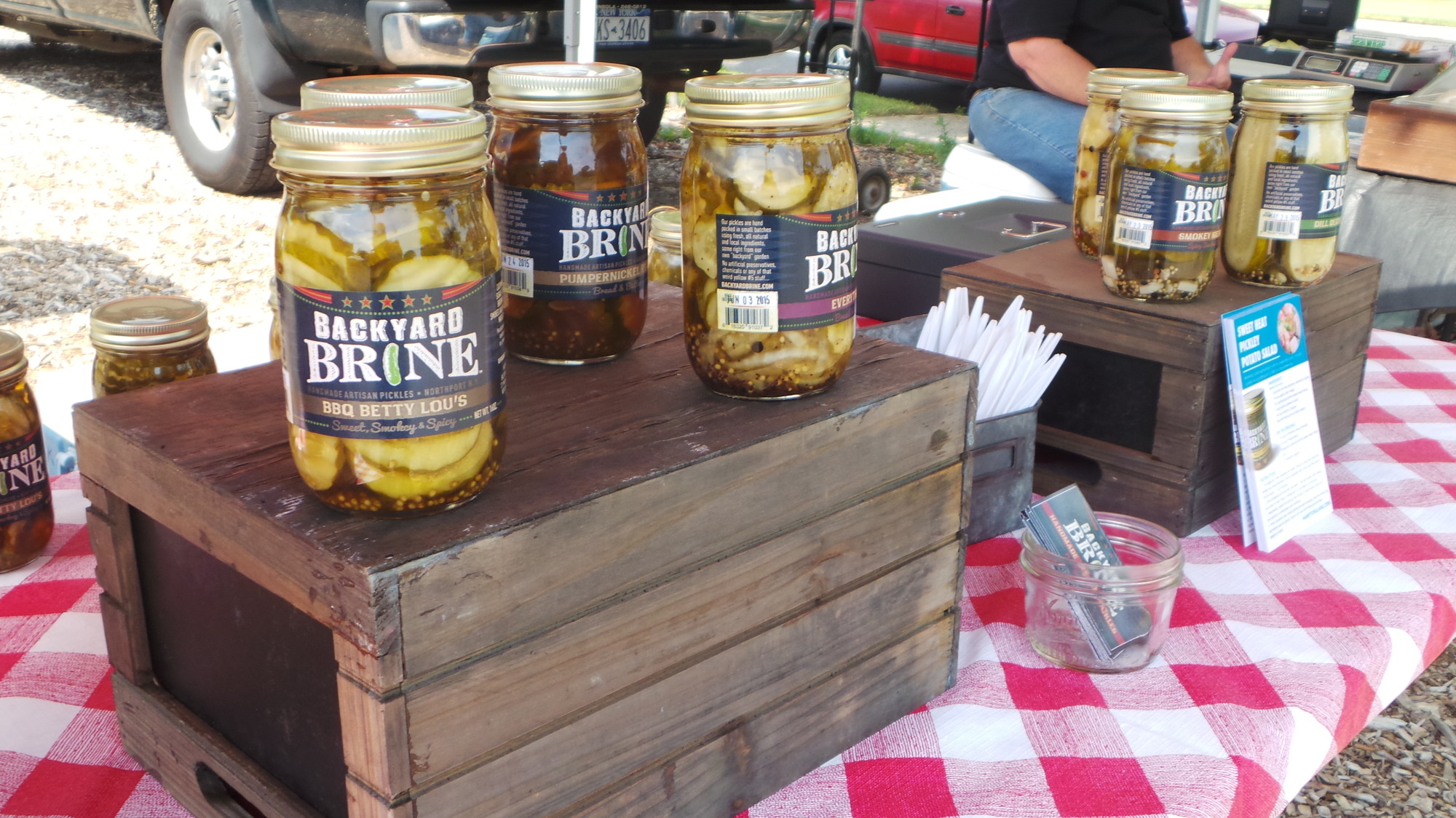 Backyard Brine uses Long Island produce to make pickles from their 16 original recipes