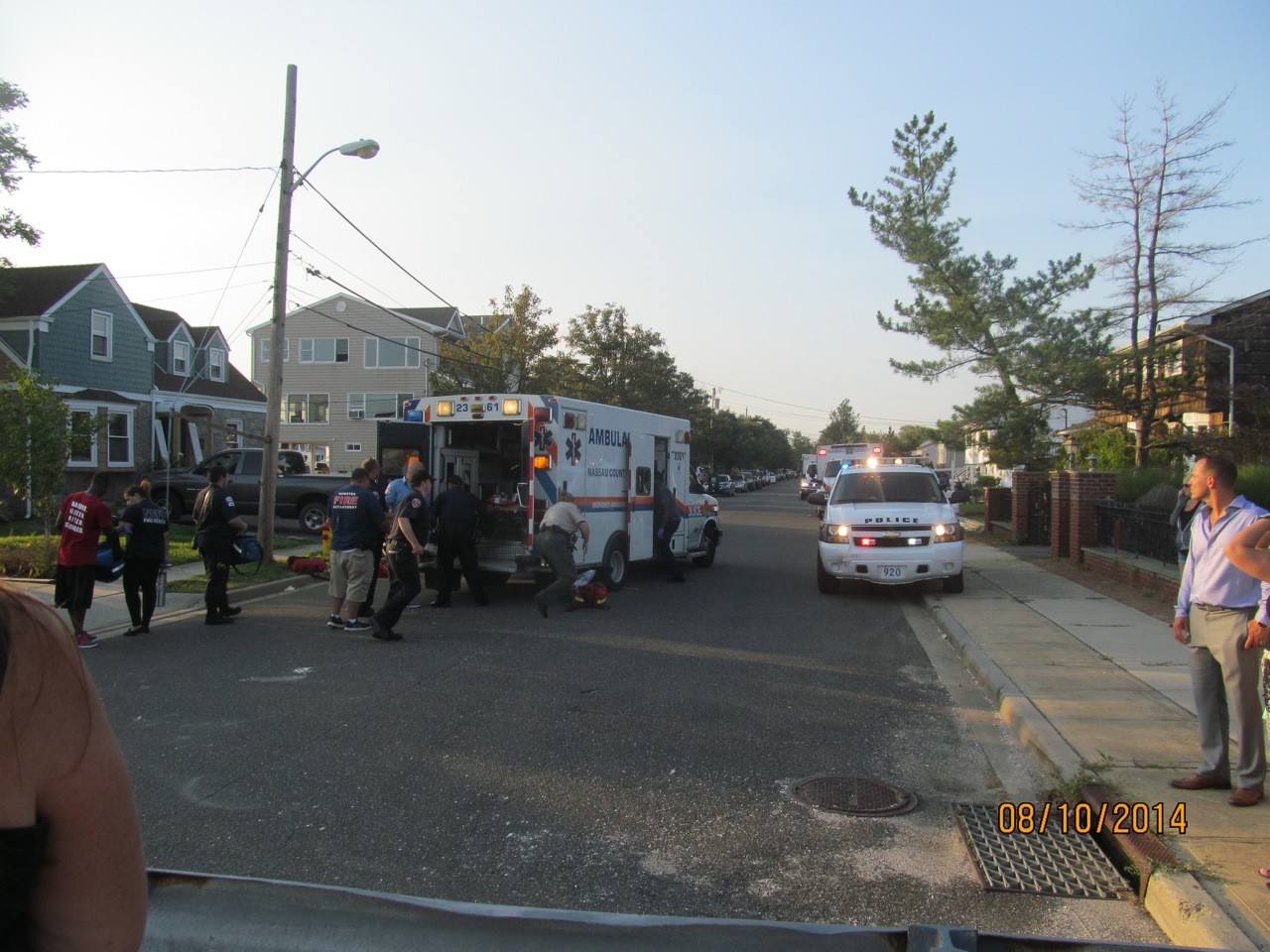 Nassau County police and EMS responded to Sterling Avenue in Freeport to transport Cesar Hernandez-Rodas, 34, of Bay Shore, to a local hospital after he was struck by a boat operated by Baldwin’s Raymond Balboa.