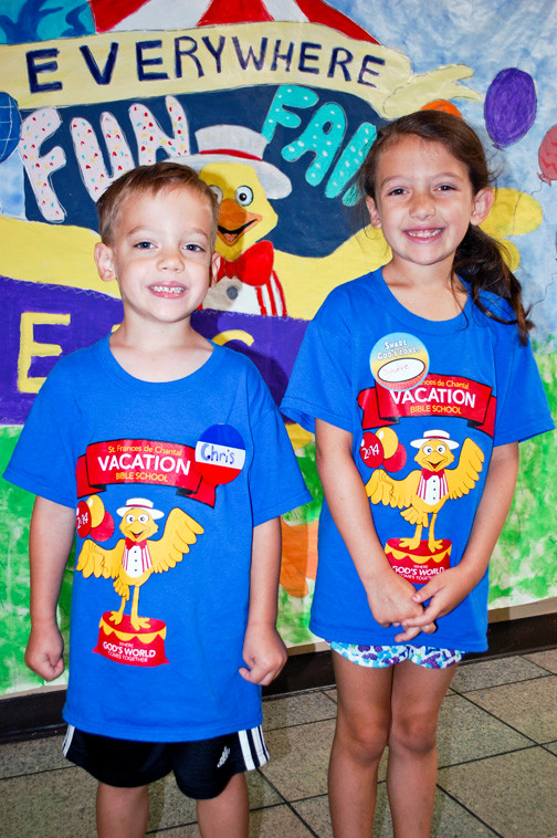 Christopher and Sadie Coppola were among the nearly 300 children who participated over the two-week program.