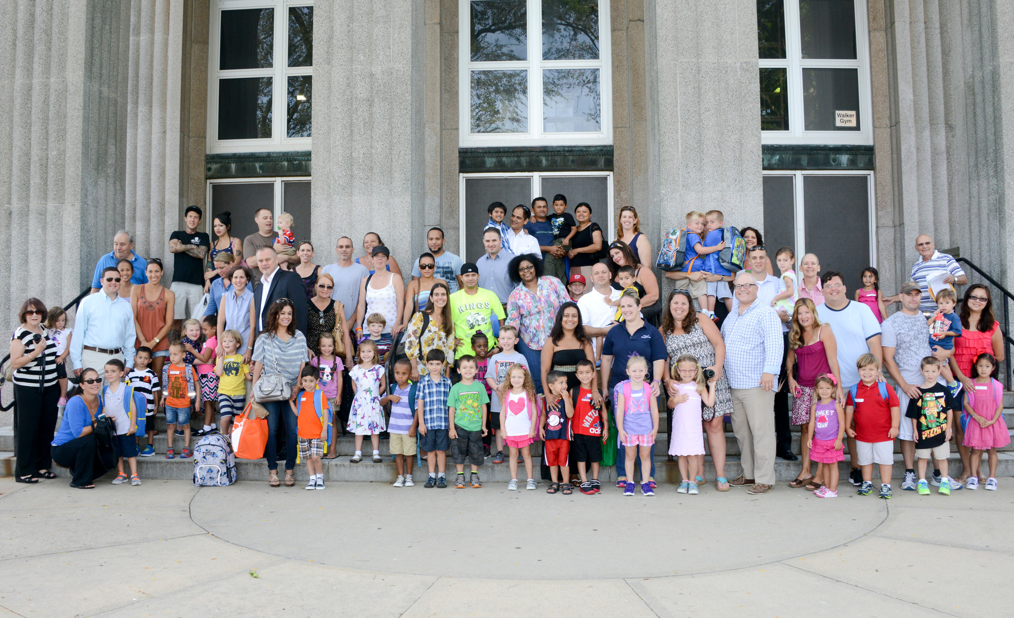 The Class of 2027 arrived for the first day of Kindergarten on September 2.