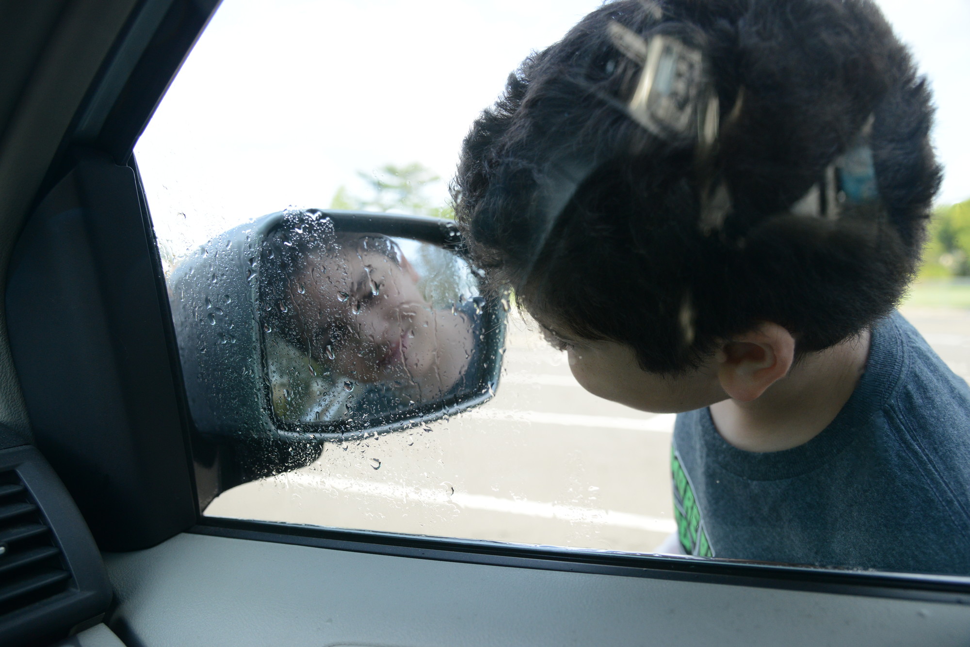 So clean, he could see his reflection. Oceanside Schools 4 and 5 held their car washes on Sept. 20.