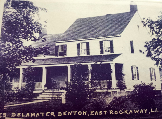 The Denton Homestead has changed ver little since this photo was taken in the late 1800's