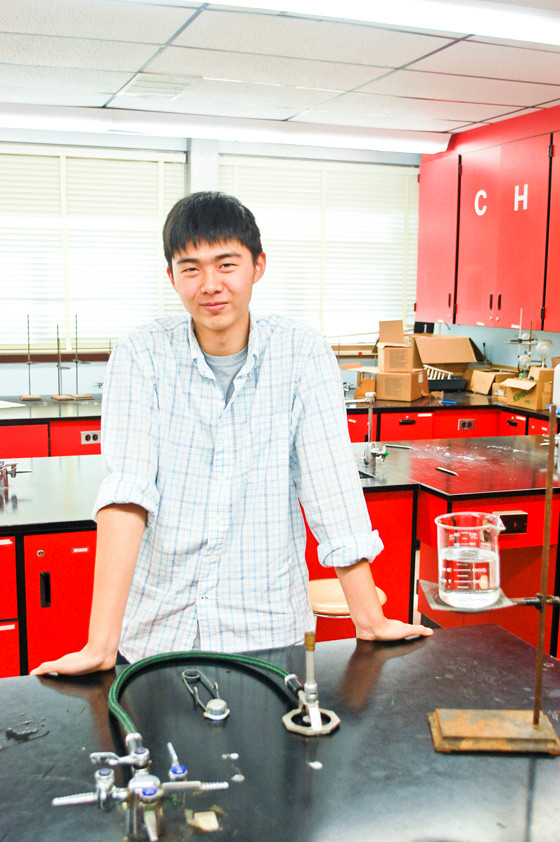 Seaford senior Henry Cheung has had an interest in science since he was a child. This year he is taking his skills beyond the labs of the high school.