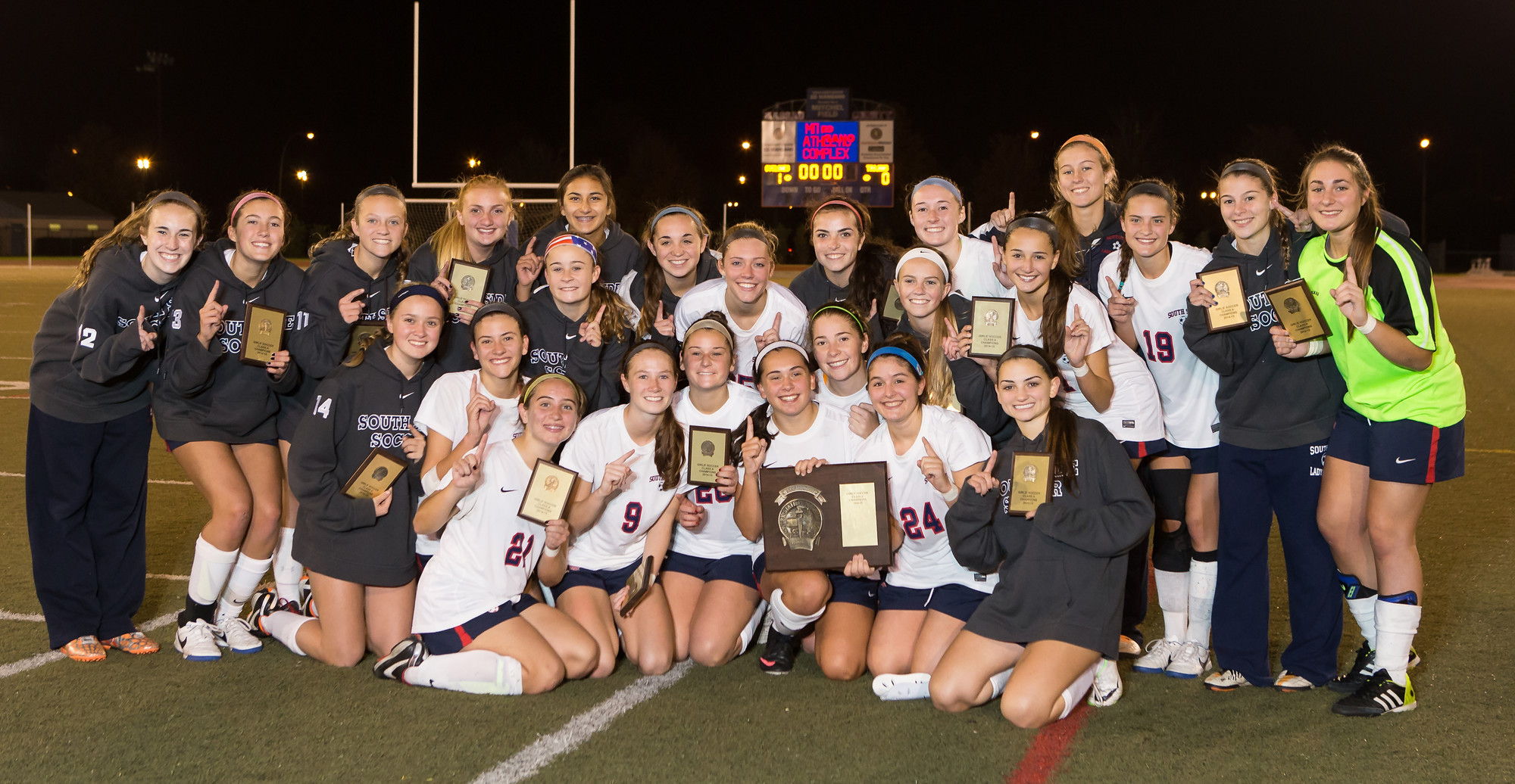South Side regained the Nassau County Class A girls’ soccer championship on Tuesday night by defeating Garden City, 1-0, on a goal with 5:48 remaining.