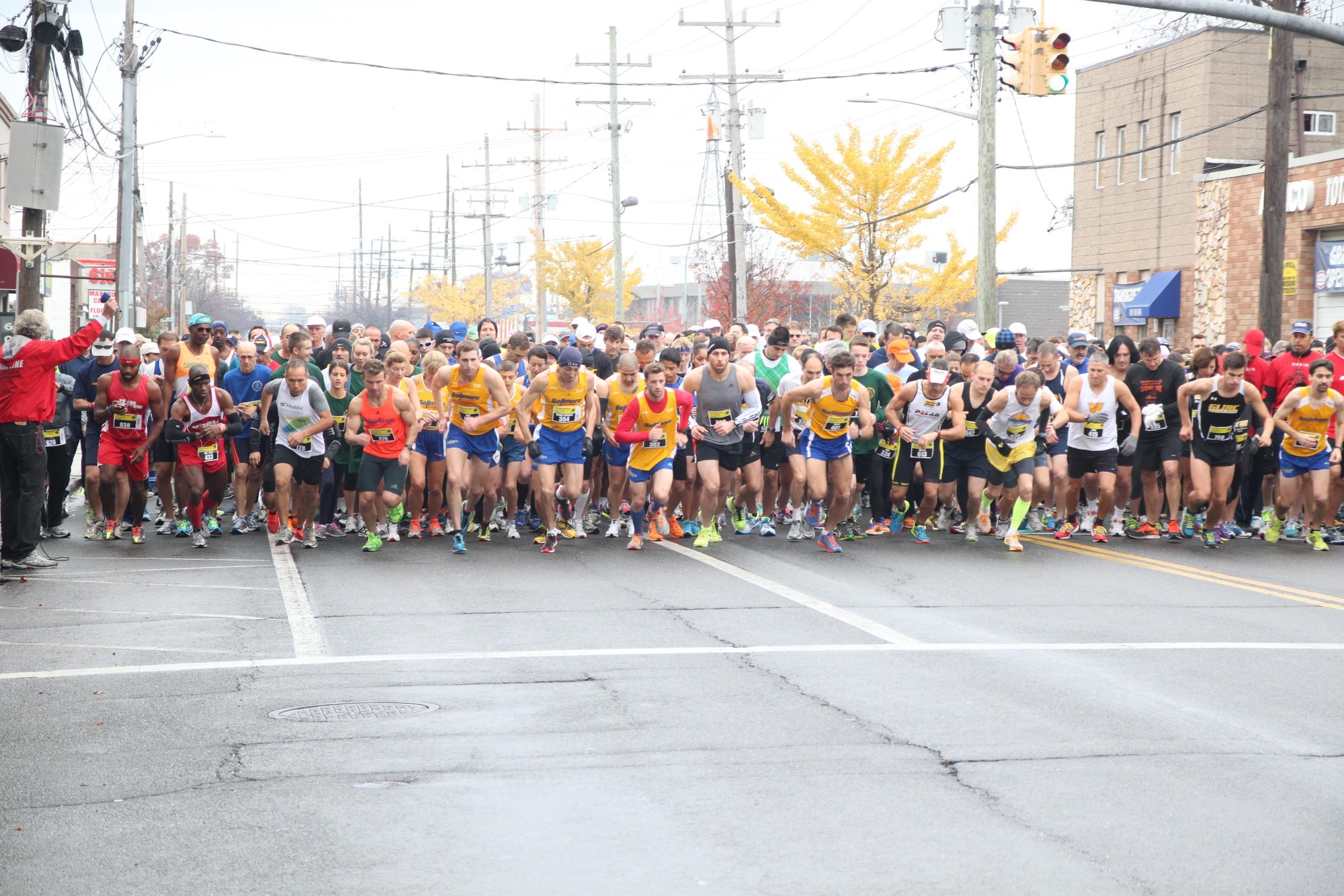 FROM 2013: At exactly 8:30am, runners from all over Long Island and New York City took to the streets of Lynbrook for the 9th annual Fly With the Owls 4 mile run/walk.