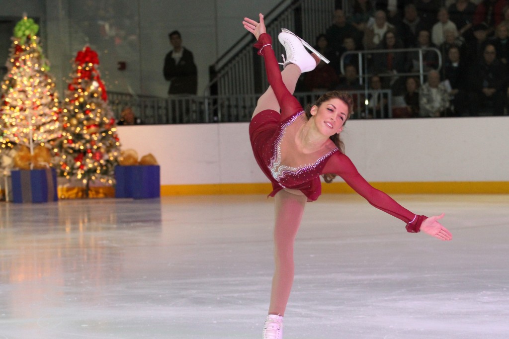 Samantha Cesario was an alternate in the 2014 Winter Olympics in Sochi last February.