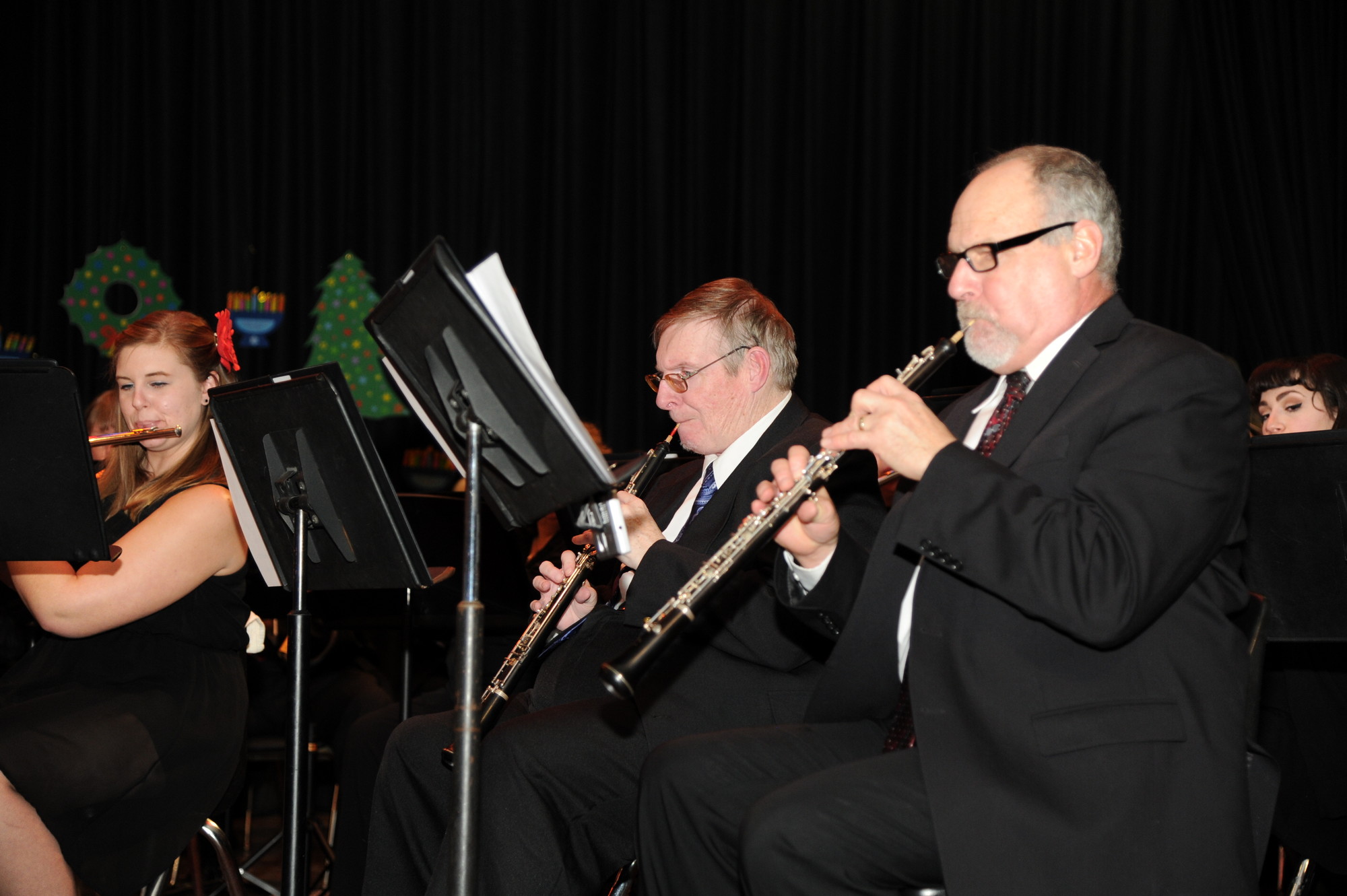 The Seaford Community Band performed an array of holiday songs last Saturday night.