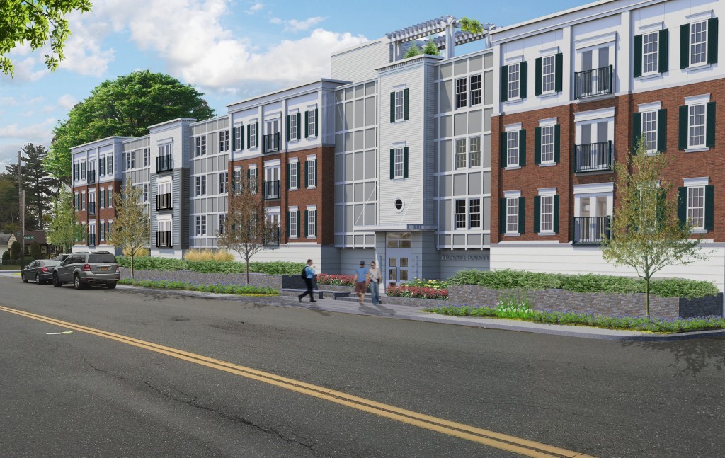 A rendering of the 39-unit apartment building, which is expected to take around 18 months to complete.