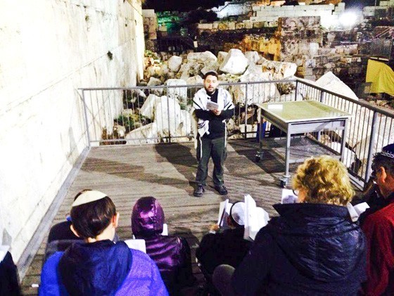 A recent Temple Emanu-El Shabbat service, led by Rabbi Daniel Bar-Nahum, took place at one of Judaism’s holiest sites, the Western Wall.