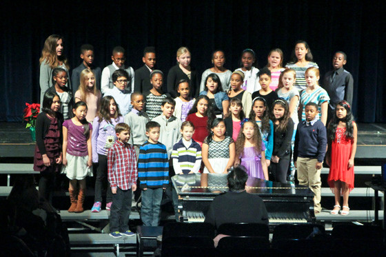 Children from Lenox performed “Seize the Day” during the show.