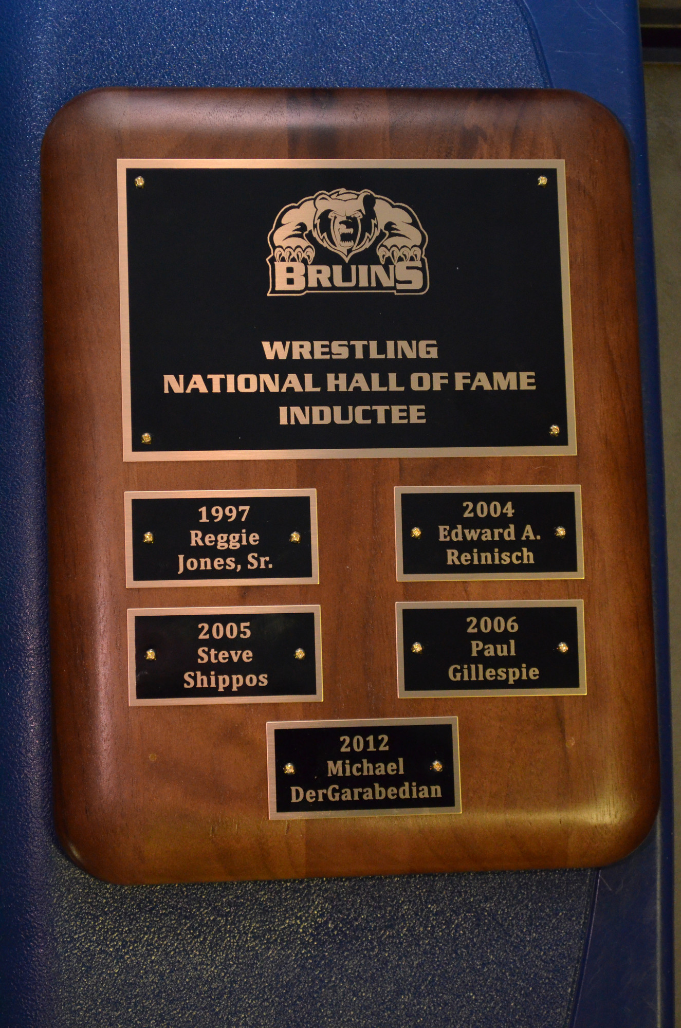 This plaque will hung in Baldwin High School.