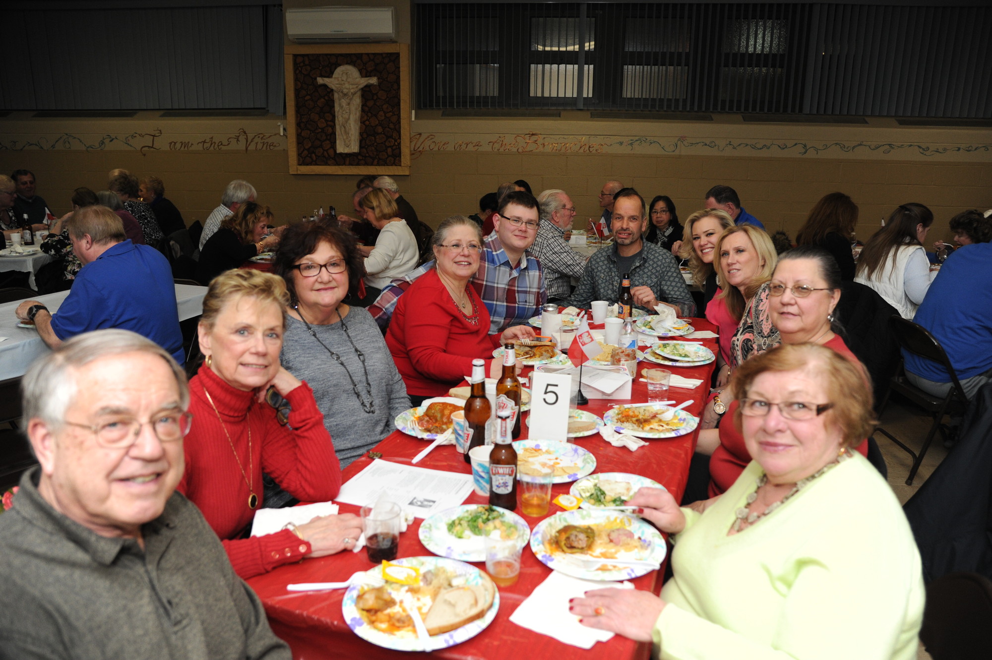 East Meadow residents enjoyed each other’s company at the Pope Pius XII Council Knights of Columbus’ fourth annual Polish Knight at St. Raphael’s.