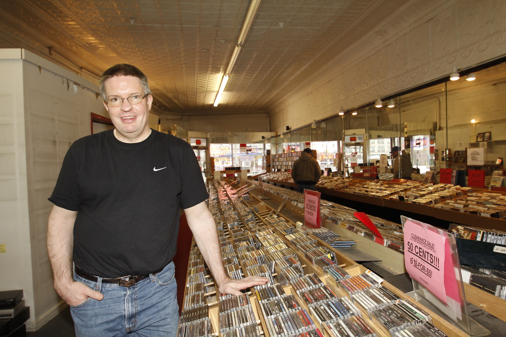Doug Mashkow has owned CD Island for 18 years, but changes in the industry are forcing him to close at the end of the month.
